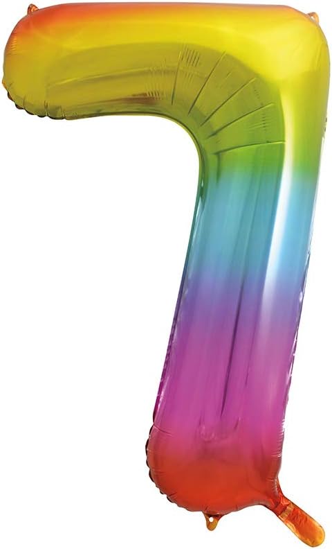 7 个气球 - 86 厘米 - 彩虹色