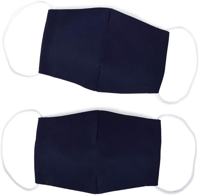 成人用口罩 均码 2件套(银离子*纱布) 可洗 布 深*蓝 n5307522