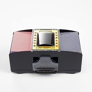 自动洗牌机 anfa 电动洗牌机适用于家庭派对(2 副)