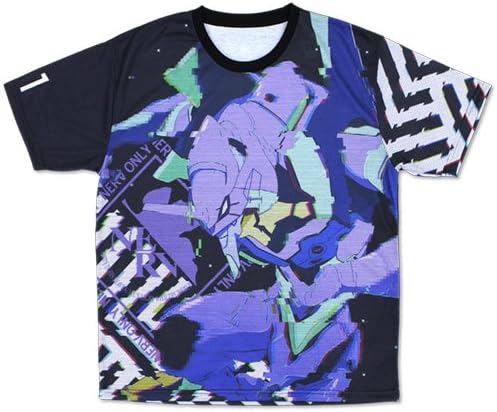 新世纪福音战士 eva初号机 双面全图案t恤 xl码