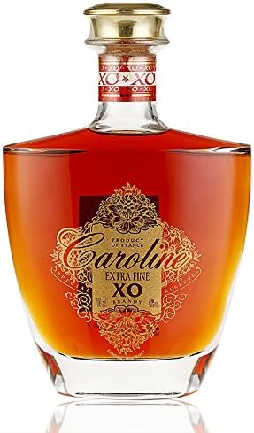 caroline brandy xo 法国原装进口洋酒 卡落莲 xo白兰地 蒸馏酒 烈酒