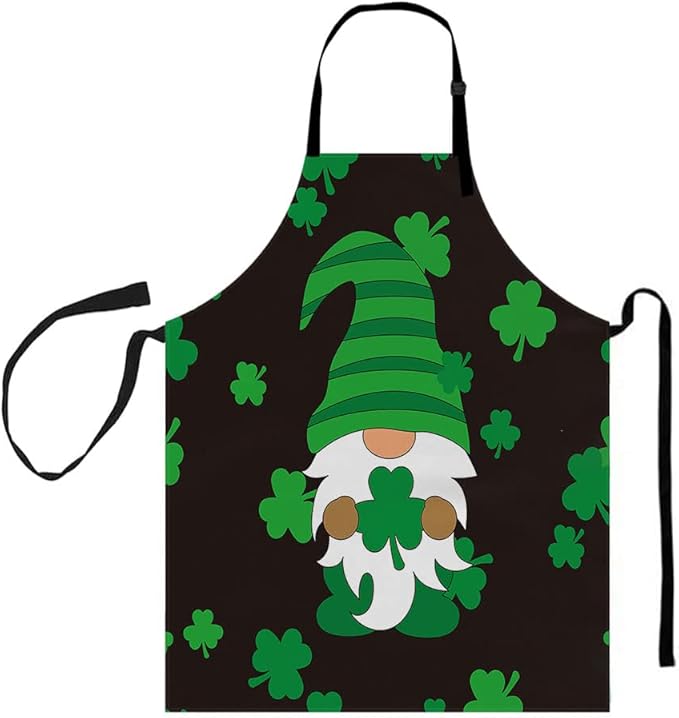 cansego 中性围裙厨房围裙防水可调节围兜厨师烹饪烘焙理发师围裙适用