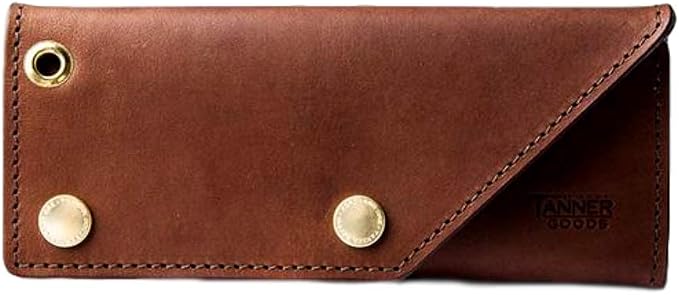 tanner goods 工人钱包 4 个卡槽 带内部现金袋 1 个拉链零钱袋