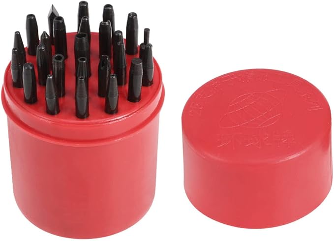 mikikit 25 件工具制表头打孔手表带打孔手针压拉拔器