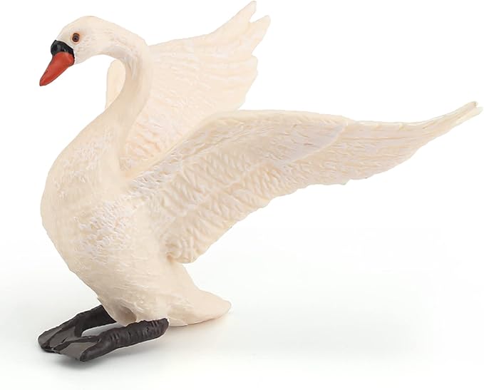 lc joycre 鹅玩具天鹅玩具 3.5 英寸(约 8.