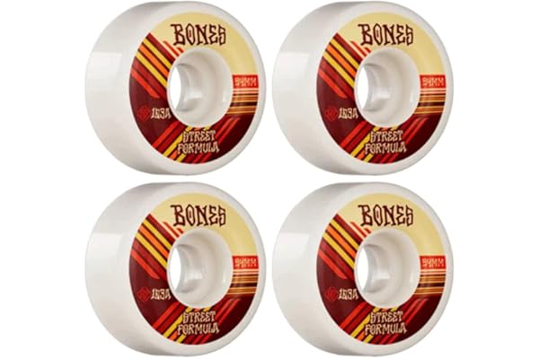 bones 滑板车轮 54 毫米 retros v4 宽 stf 103a 白色