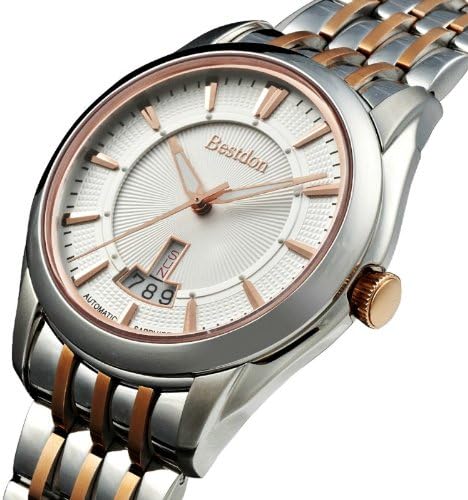 回至 瑞士邦顿 2013年新款商务休闲全自动机械表 精钢男表防水手表 双