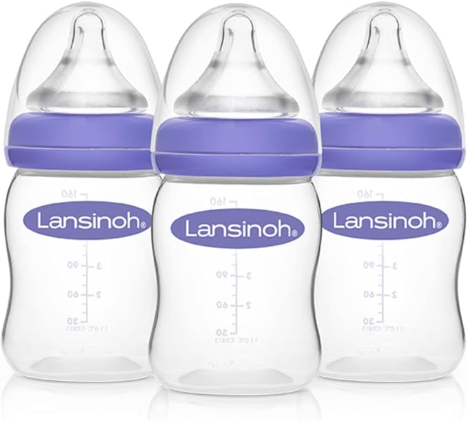 lansinoh 兰思诺 母乳喂养婴儿奶瓶,5 盎司(约142ml),3 支
