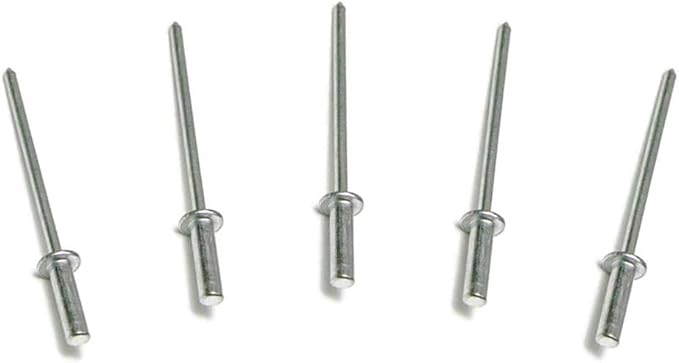 95 厘米握柄铝芯轴盲孔铆钉圆顶头 6-6(0.64 厘米-0.