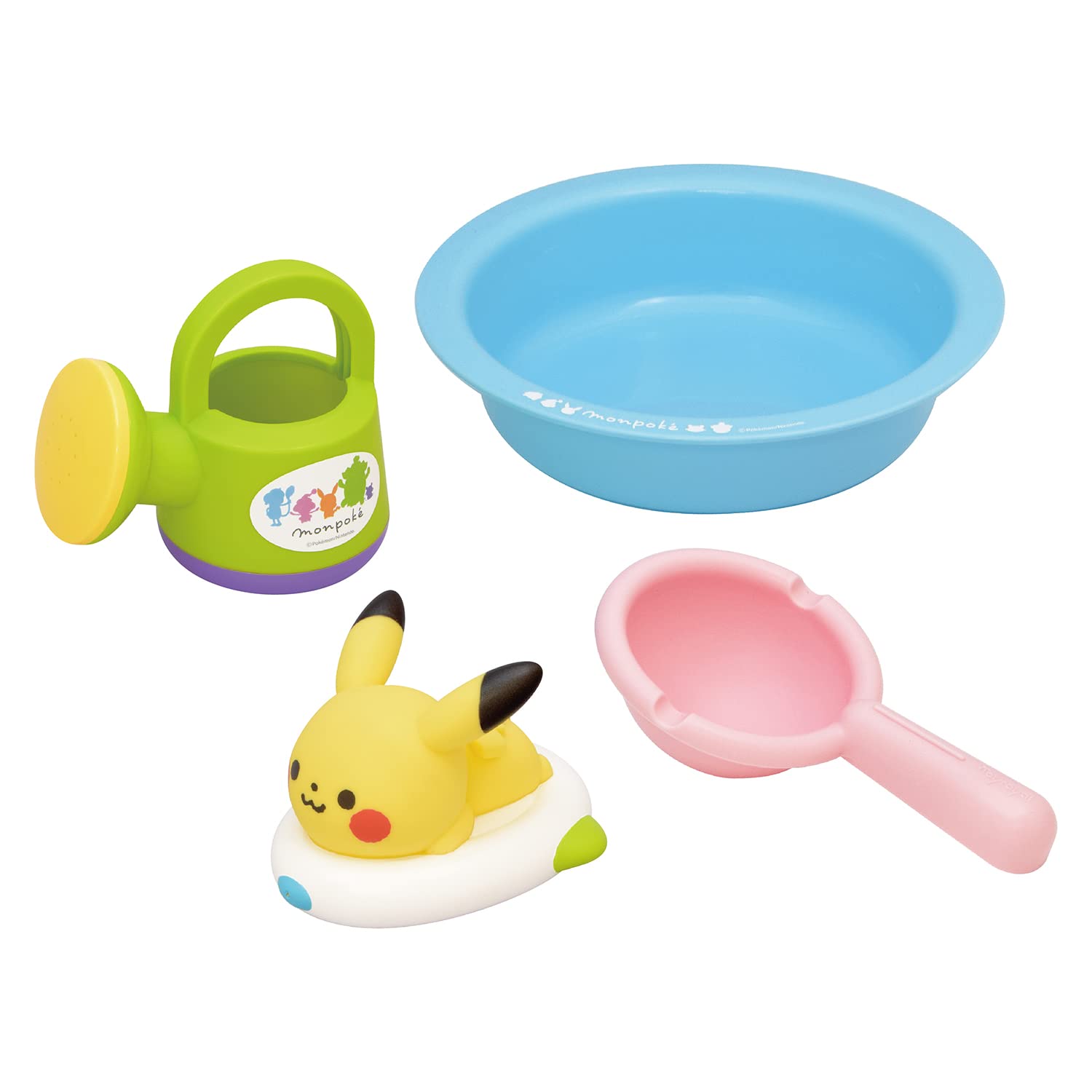 トイローヤル(Toyroyal) Pokemon Pikachu Bathroom Set Bathroom supplies Bathroom toy water gun splashing