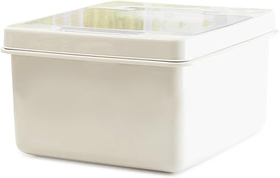 米上10kg米桶米缸米箱揭盖米桶白色 厨具 亚马逊中国