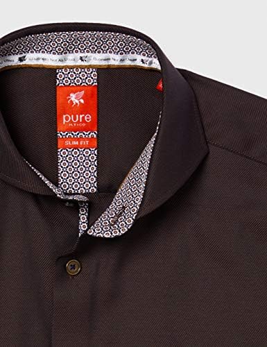 pure 男式正装衬衫 浅蓝色 xs 【pure】 服饰箱包 - 亚马逊中国