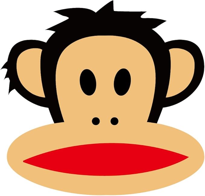 ky 卡艺 汽车贴纸 大嘴猴paulfrank 大嘴猴 头像 表情 搞笑可爱卡通