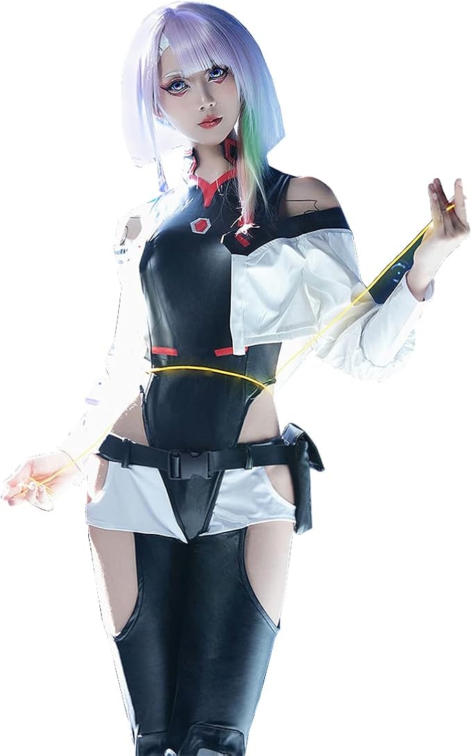 shiki 动漫女式 edgerunner lucy 角色扮演服装豪华朋