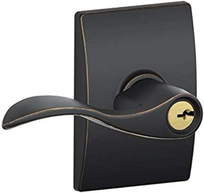 schlage f51aacc716cen f51a accent 716 cen 世纪装饰玫瑰入口门锁