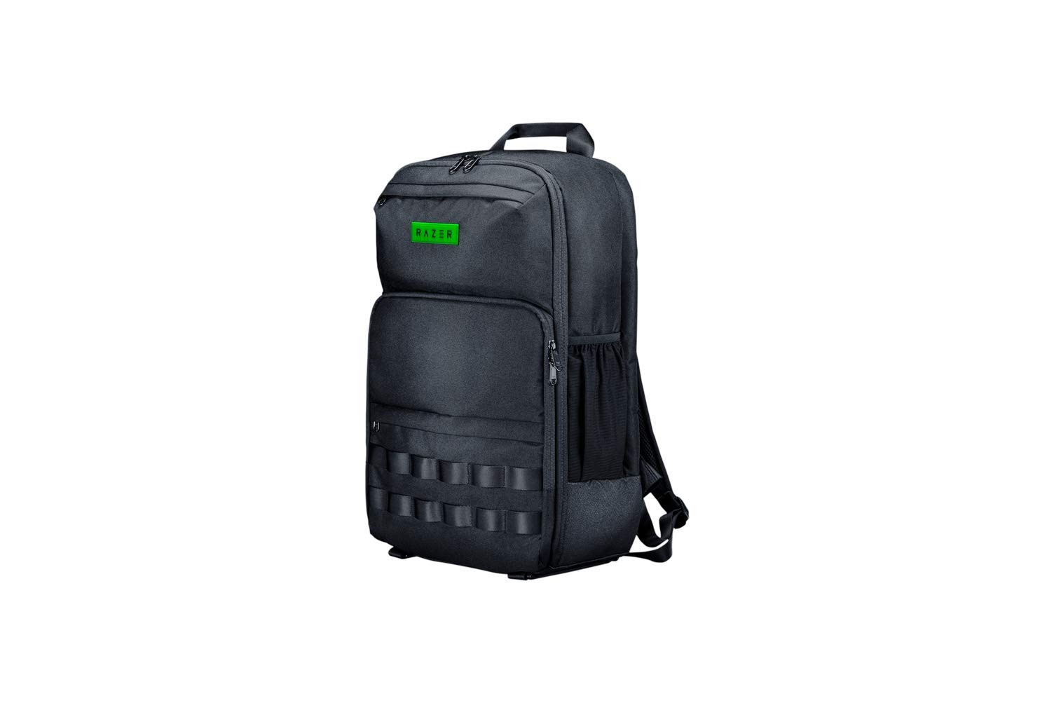 Razer Concourse Pro 18-inch backpack: rip-proof bottom - practical clamshell front for easy access - scratch-proof interior - padded mesh braided strap - fits the largest 18-inch laptop - black
