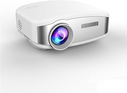 Cheerlux C6 Hd 迷你便携式led 投影机lcd Hdmi 10 流明 家庭影院影院夜视频 Clolor 白色 小家电 亚马逊中国