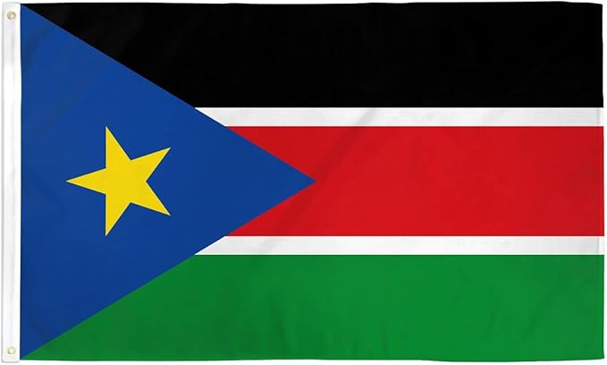 az flag 南苏丹国旗 3' x 5' - 南苏丹国旗 90 x 150