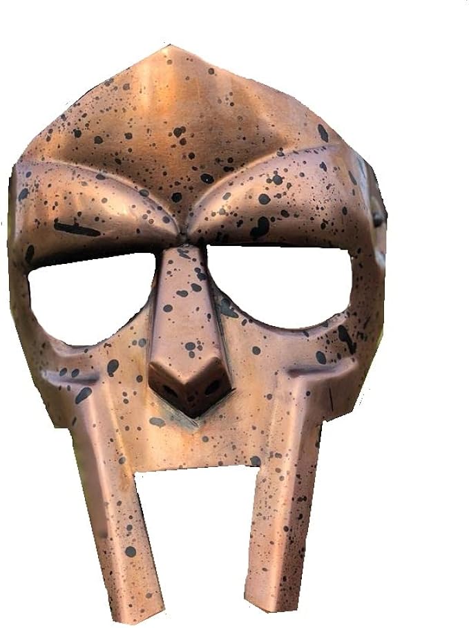 mf doom rapper mad-villain 角斗士脸头盔 larp / 服装