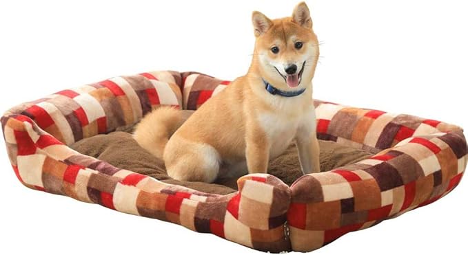 iris ohyama 爱丽思欧雅玛 宠物沙发床方形 pskl-950 棕色 3l