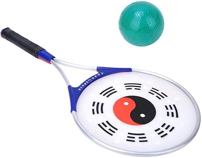 硅胶 tai chi 球拍,带球吸收软质运动球拍,经久耐用太极运动老人健身