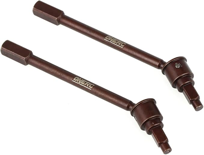 onerc 型号硬钢前轴驱动轴套装 cvd 兼容 axial utb18 capra 1/18th