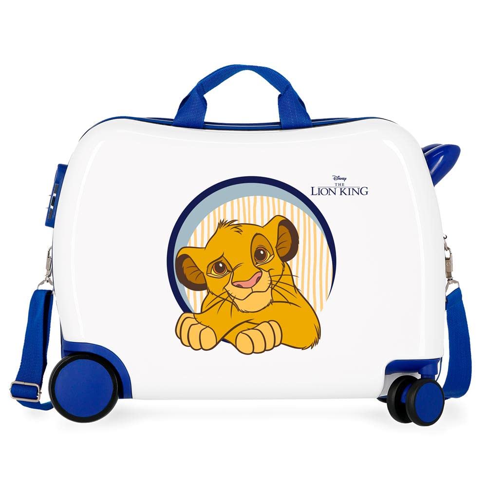 Disney Disney EL Rey Leon Kids Box White 50 x 39 x 20 cm rigid ABS combination lock 34 L 1.8kg 4 wheels