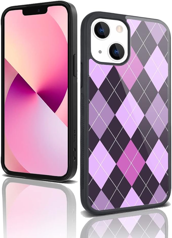 图案设计手机壳适用于 iphone 11,可爱设计防震保护 [硬质 pc 背面