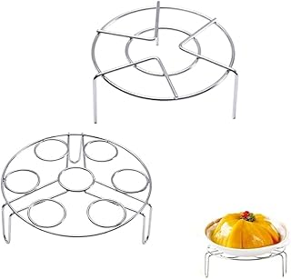 压力锅架,不锈钢蒸锅架,蒸汽架,重型不锈钢,多功能篮,可用于厨房烹饪