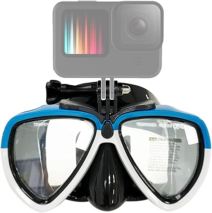 Ailitop 成人水肺浮潜眼镜潜水面罩适用于gopro Insta360 Dji Osmo 运动相机 游泳和浮潜 亚马逊中国 摄影摄像