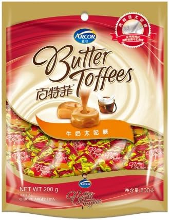 butter toffee 百特菲 牛奶太妃糖200g*2