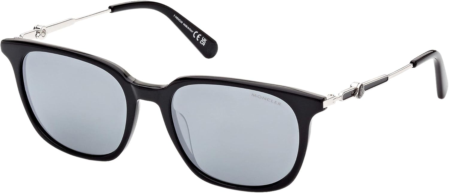 MONCLER 盟可睐 Shiny 男式矩形太阳眼镜 ML0225 ¥506.09 天猫¥2800