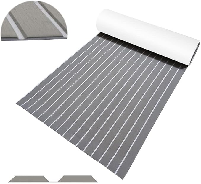 船地板 eva 泡沫人造柚木垫海洋地板地毯船甲板板