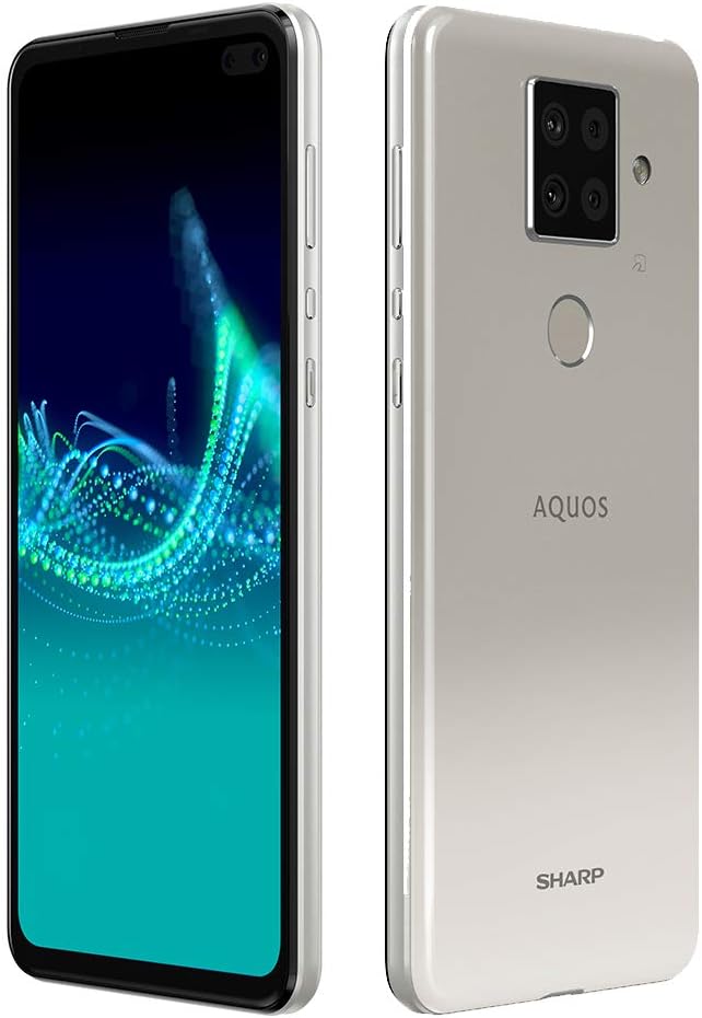 sharp 夏普 无锁智能手机 aquos sense4 plus 白色
