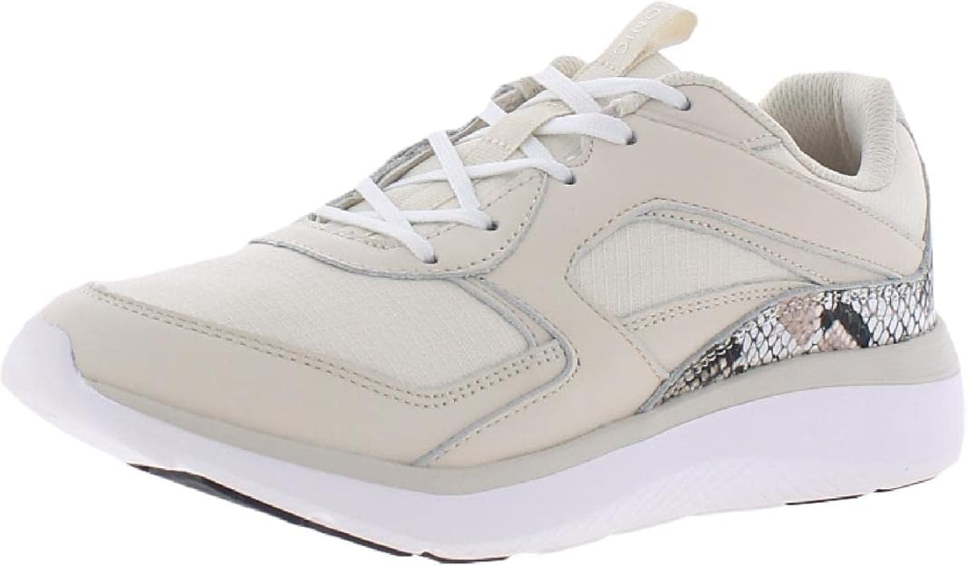 vionic 女式 delmar adela 步行鞋 – 女士休闲运动鞋带隐形矫正足弓