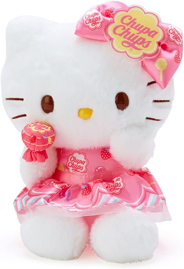 凯蒂猫 毛绒玩偶 (chupa chaps *设计) 837318 : 亚马逊中国: 玩具