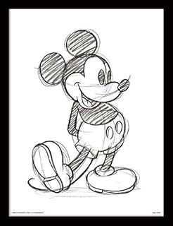 92disney junior fp11132p-pl 米妮老鼠 30 x 40 厘米 "素描" 带