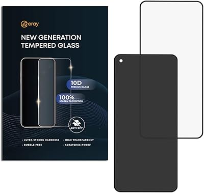 (2 件装) e-ray antispy 钢化玻璃适用于摩托罗拉 moto g stylus 2021