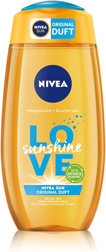 nivea 妮维雅 护理沐浴露 love sunshine 250 毫升