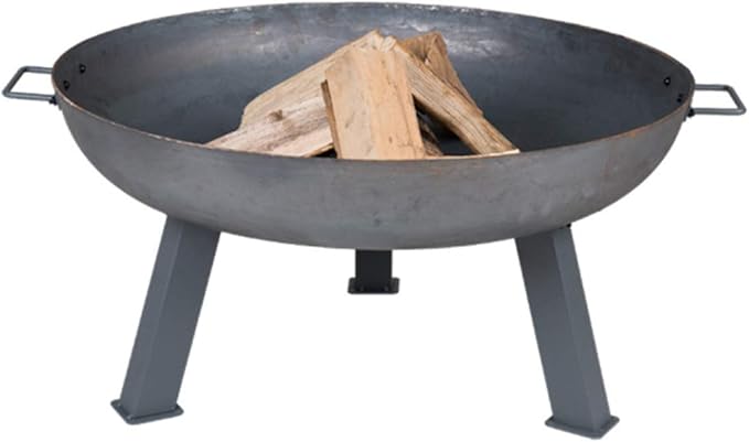 livin' flame - nara 火盘 直径 75 厘米 - 钢 - 火盆 - 75