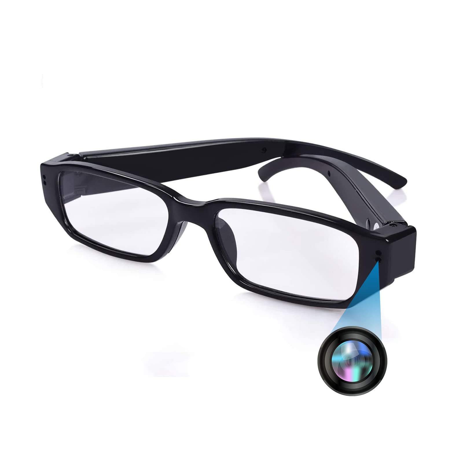 KAMREA HD 1080P mini surveillance camera, video recorder, portable camera can take video, photos and recordings of classes, interviews, meetings, indoor and outdoor use