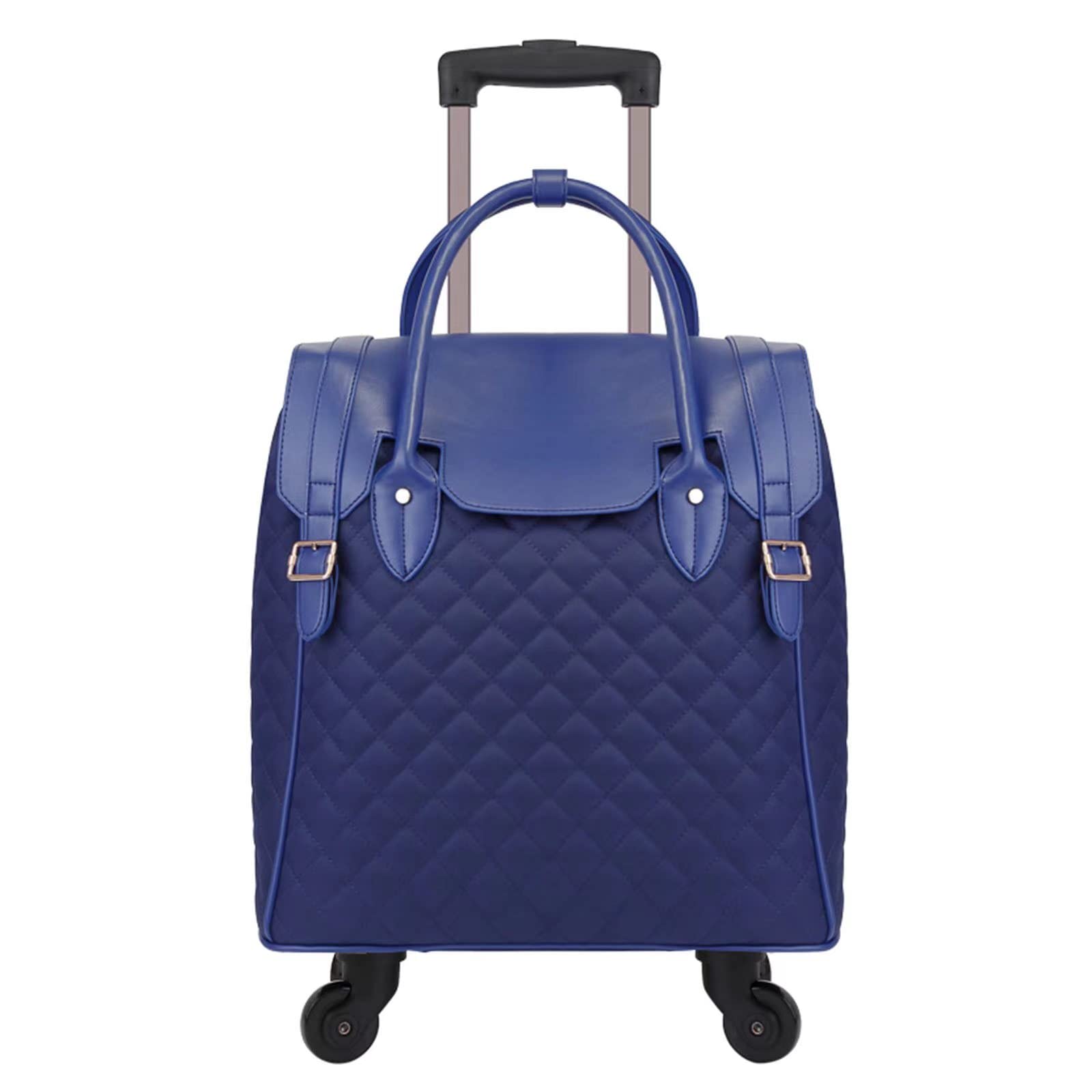 VH&GRED Business Travel Luggage 45.72 cm Boarding Case Cloth Case Trolley Bag Small Trolley Case Universal Wheel Portable Carrying Case For Women Suitable For Weekend Boarding/Travel, Robin Blue, Carr