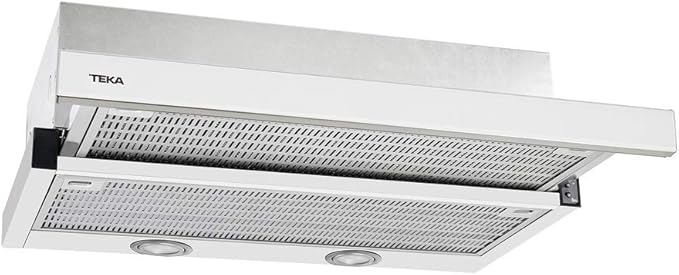 teka 可拆卸抽油烟机 ecopower cnl6415-w,白色,能效等级 a