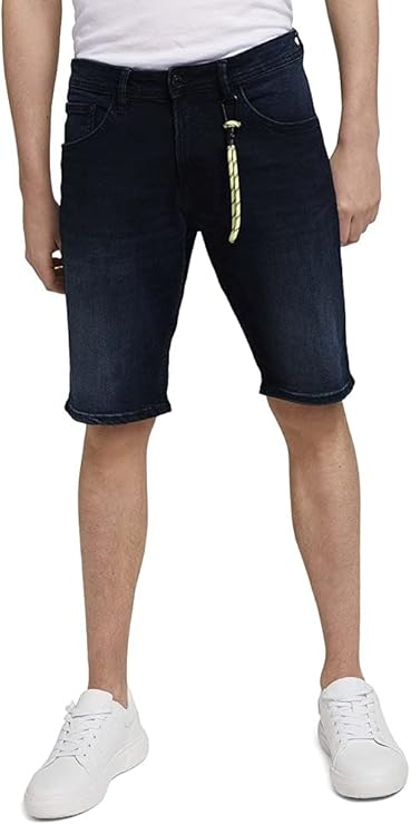 tom tailor denim 男式牛仔百慕大短裤
