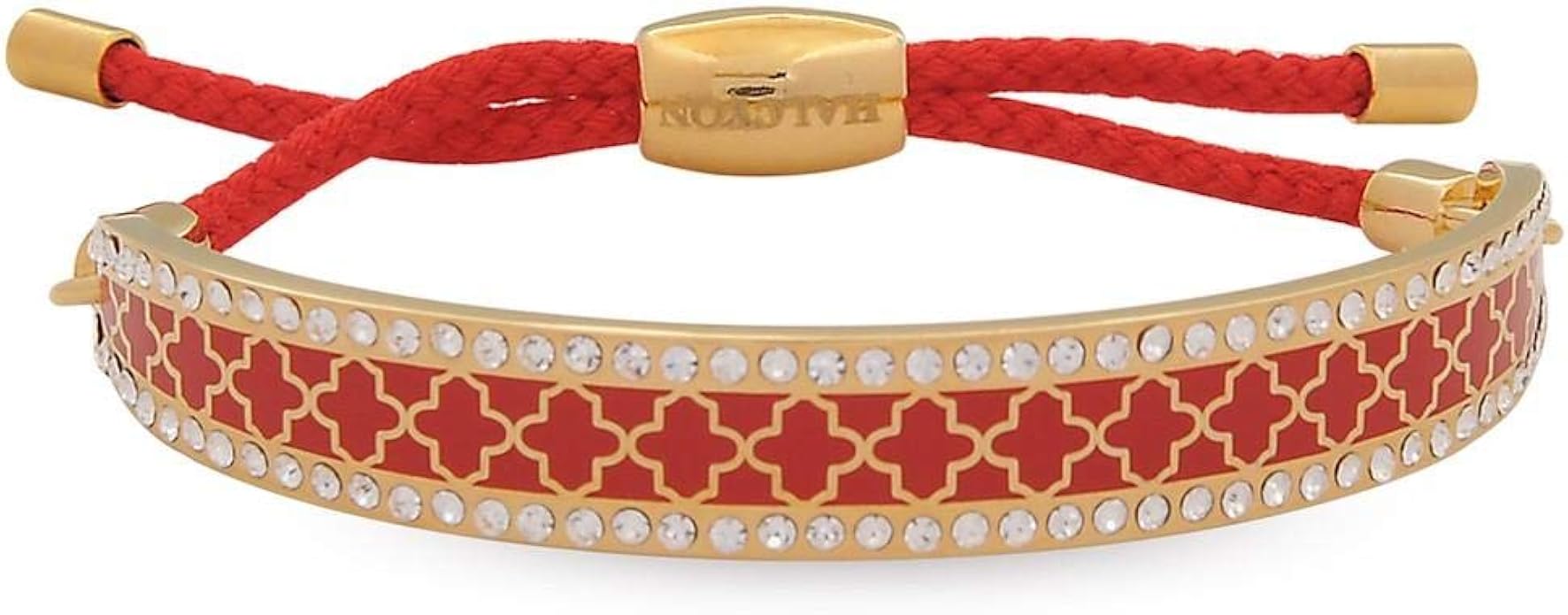 halcyon days agama 闪耀红色和金色友谊手镯 - fbags0610g-d