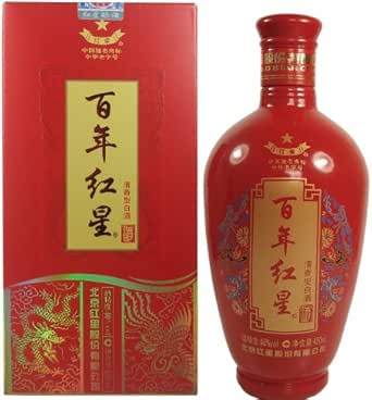 红星二锅头 百年红星新款婚宴酒白酒 40度450ml