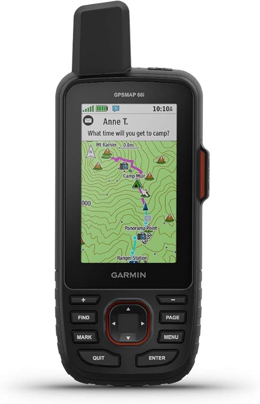 Garmin Gpsmap 66i Gps手持式卫星通讯器 具有地形主动测绘和inreach技术 亚马逊中国 手机 通讯