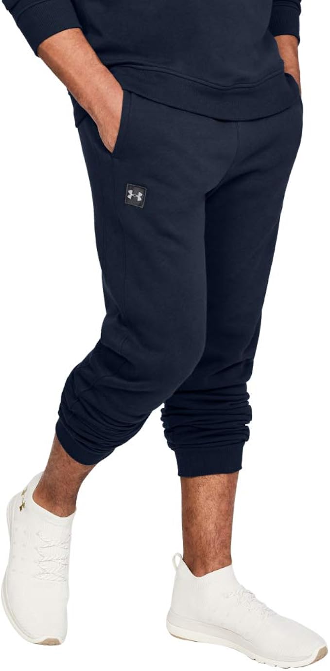 under armour 安德玛 rival 男士抓绒慢跑运动裤(73.5厘米)带口袋