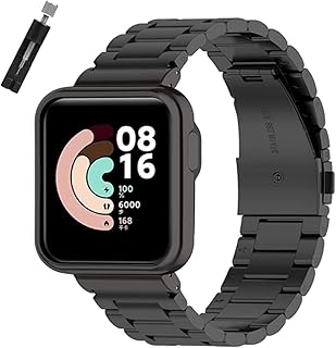 mi-case金属表带适用于小米mi watch lite/redmi watch,小米mi watch