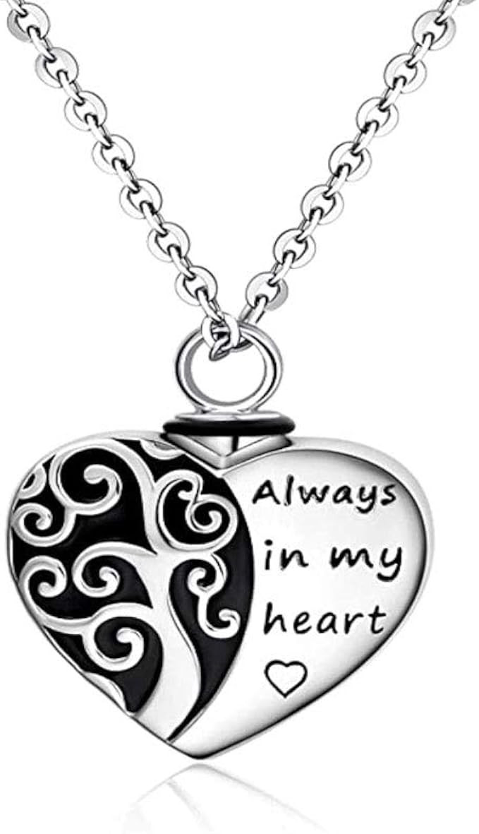 cherris jewellery 生命之树骨灰项链纪念品纪念首饰男女适用 - 永远